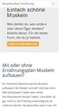 Mobile Screenshot of muskelaufbau-ernaehrung.net